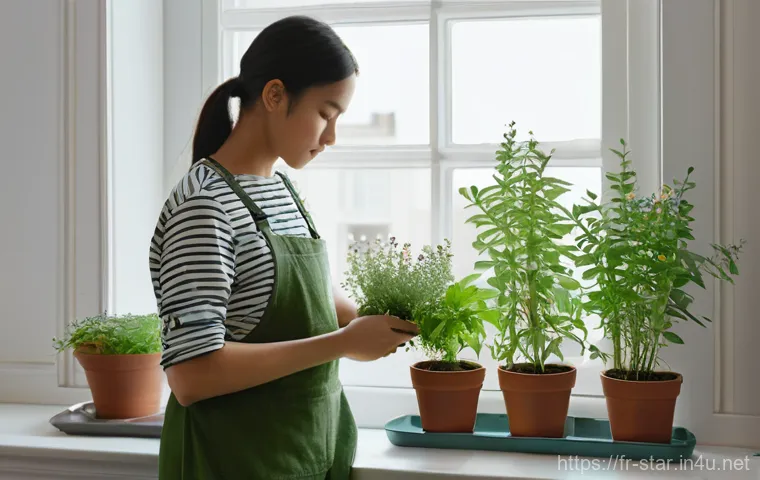 별자리별 스트레스 해소법 - **Serene Watery Cocoon (Inspired by Cancer):**
    A person of indeterminate gender is nestled comfo...