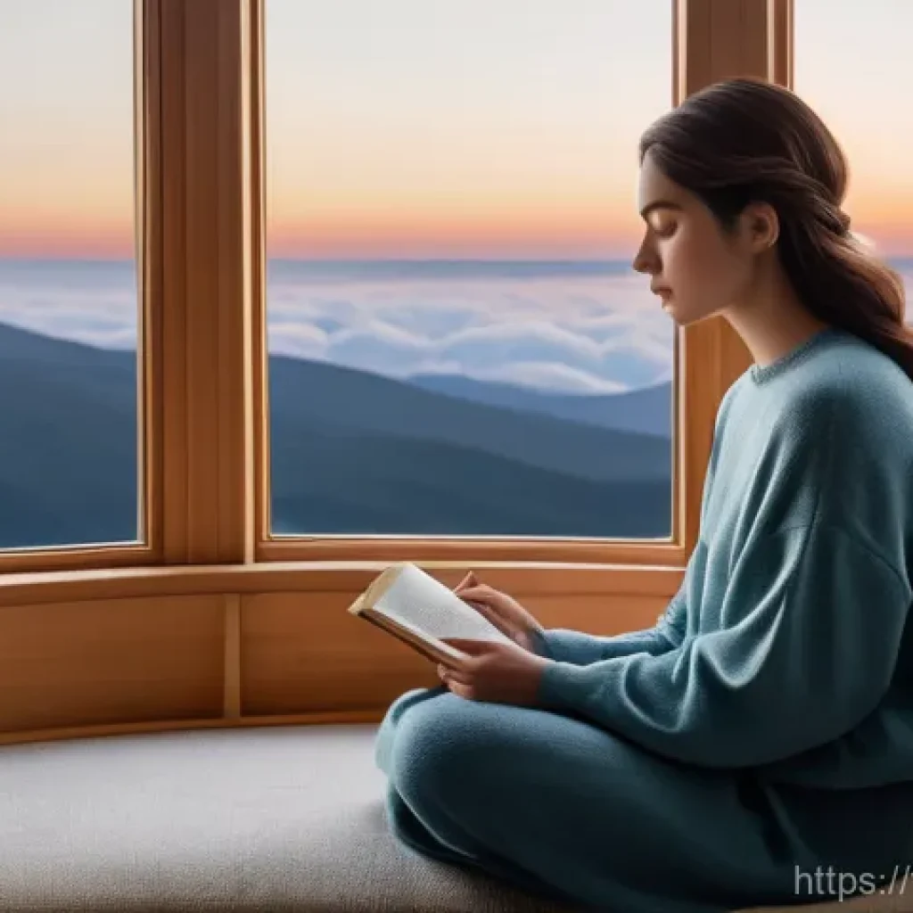 별자리와 성향 테스트 - **Prompt 1: Cosmic Connection and Inner Reflection at Dawn**
    A serene and contemplative woman, i...