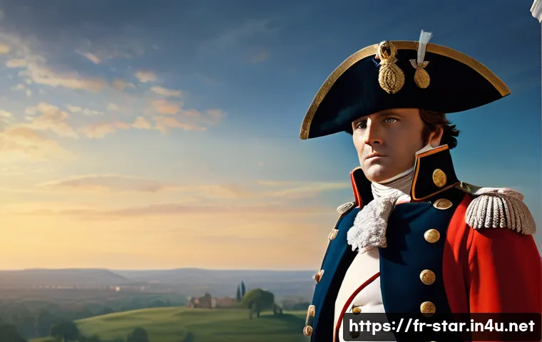 별자리와 역사적 위인 - **Prompt 1: The Lionhearted Emperor**
    "A majestic, full-body portrait of Napoleon Bonaparte, in ...